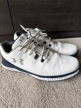 Mens Under Armour UA Medal RST Golf Shoes Size 10.5